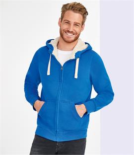 SOLS Unisex Sherpa Hooded Jacket